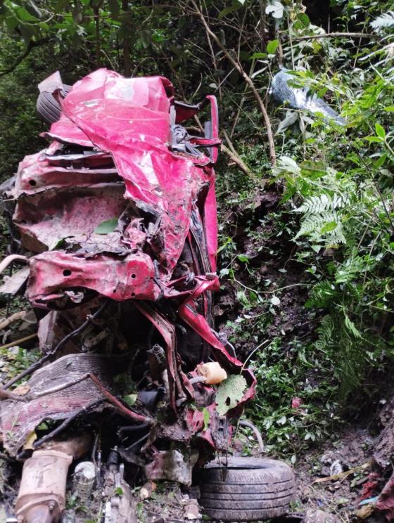 ¿dónde Están Los Cuerpos De Los Ocupantes Del Carro Que Cayó Al Salto